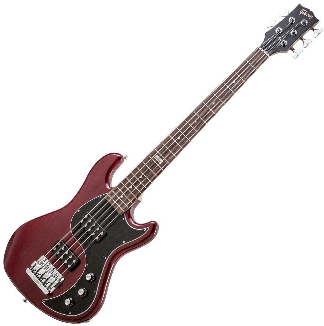5-string Bassguitar Gibson EB 2014 5 String Brilliant Red Vintage Gloss