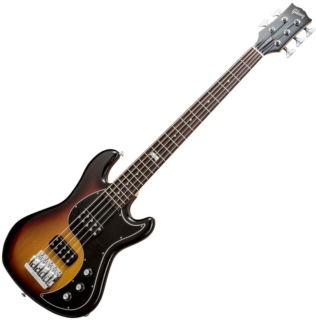 5-string Bassguitar Gibson EB 2014 5 String Fireburst Vintage Gloss