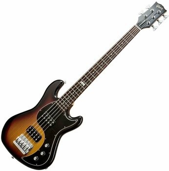 5-saitiger E-Bass, 5-Saiter E-Bass Gibson EB 2014 5 String Fireburst Vintage Gloss - 1