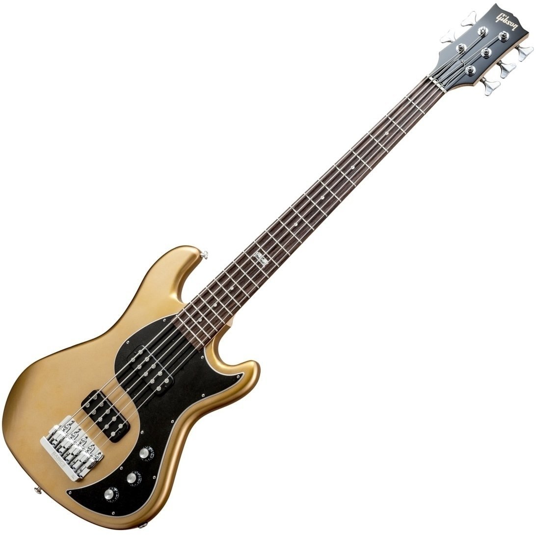 Bajo de 5 cuerdas Gibson EB 2014 5 String Bullion Gold Vintage Gloss