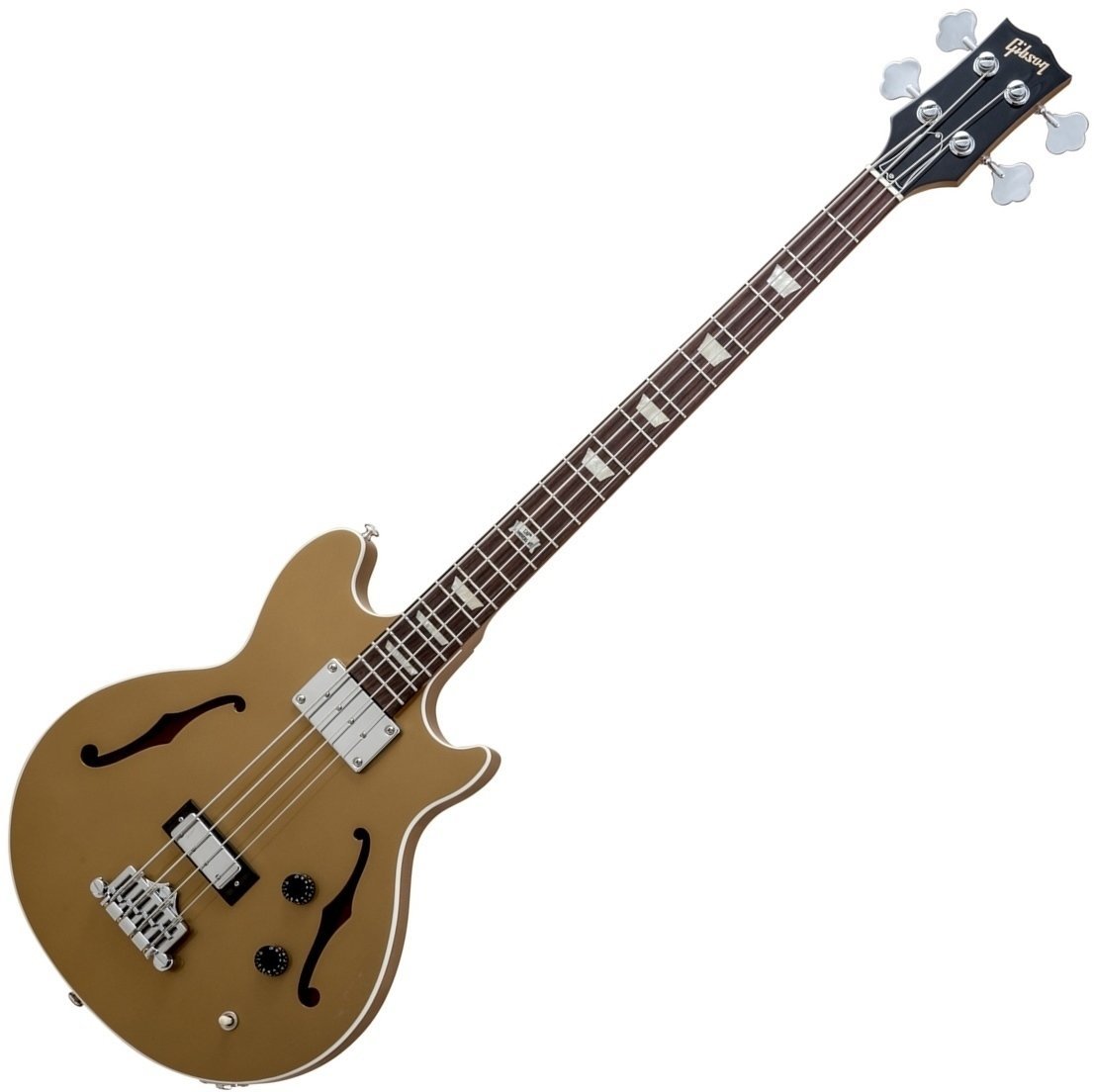 Basse semi-acoustique Gibson Midtown Signature Bass 2014 Bullion Gold