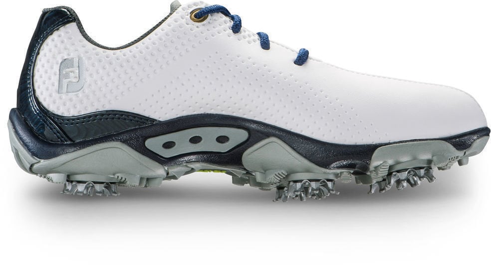 Джуниър голф обувки Footjoy Junior Golf Shoes White/Navy US 2
