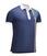Polo trøje Callaway Bold Linear Print Mens Polo Shirt Dress Blue M