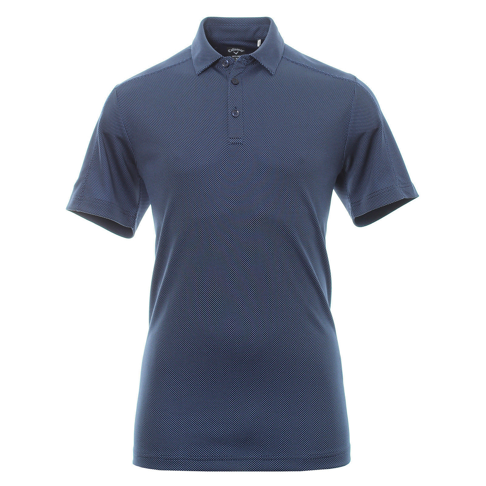 Chemise polo Callaway New Box Jacquard Polo Golf Homme Medieval Blue S