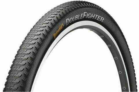 MTB bike tyre Continental Double Fighter III 29/28" (622 mm) Black 2.0 MTB bike tyre - 1