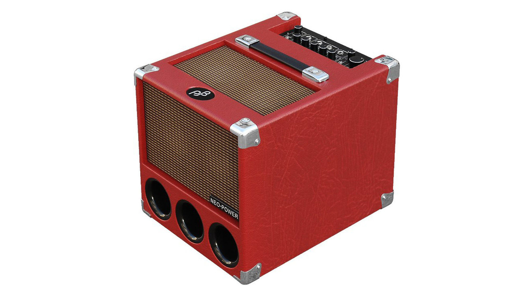 Amplificador combo pequeno para baixo Phil Jones Bass Flightcase BG-150 Red