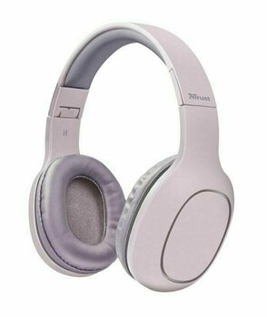 Bezdrátová sluchátka na uši Trust Dona Wireless Bluetooth Headphones Pink - 1