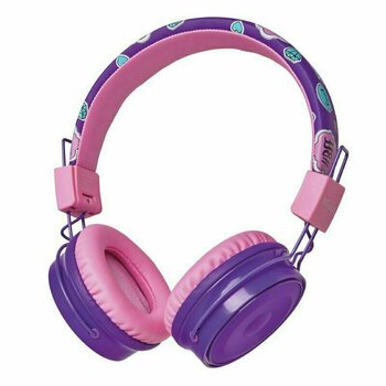 Sluchátka pro děti Trust Comi Bluetooth Wireless Kids Headphones Purple - 1