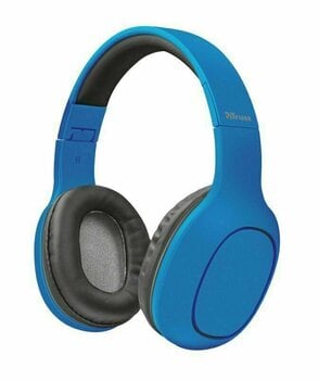 Căști fără fir On-ear Trust Dona Wireless Bluetooth Headphones Blue - 1
