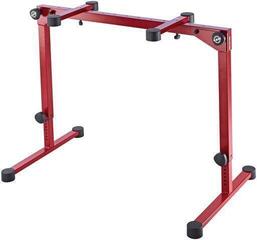 Opvouwbare keyboardstandaard Konig & Meyer 18820 Pro Opvouwbare keyboardstandaard Ruby Red