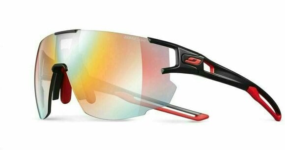 Cycling Glasses Julbo Aerospeed Reactiv Performance 1-3 Light Amplifire/Black/Red Cycling Glasses - 1