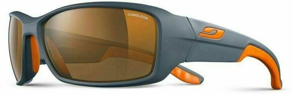 Óculos de desporto Julbo Run Reactiv Cameleon Grey Blue/Orange - 1