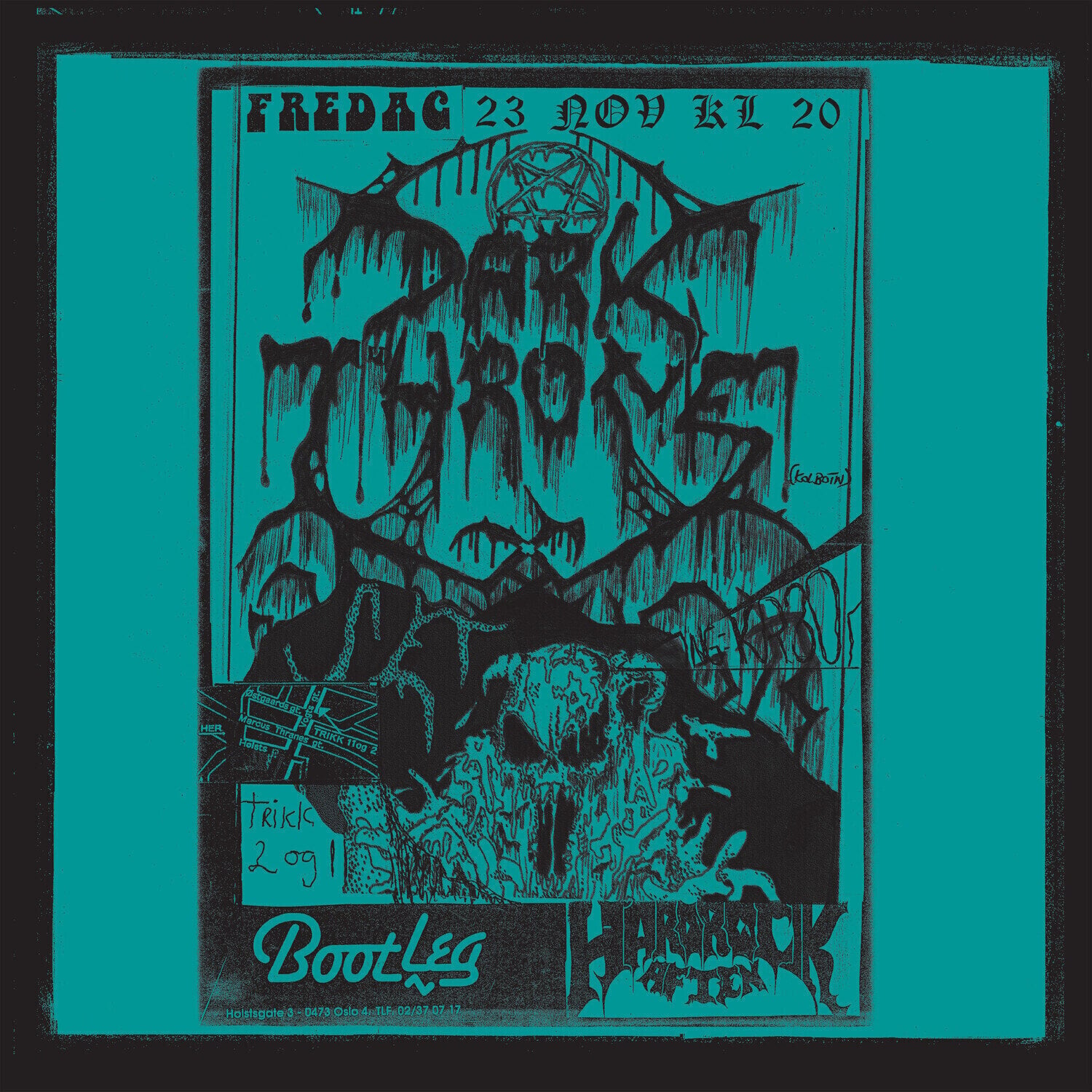 Грамофонна плоча Darkthrone - As Wolves Among Sheep - Live In Oslo '90 (Petrol Coloured) (LP)