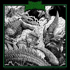 LP plošča Oxygen Destroyer - Bestial Manifestations Of Malevolence And Death (Blue Coloured) (LP)