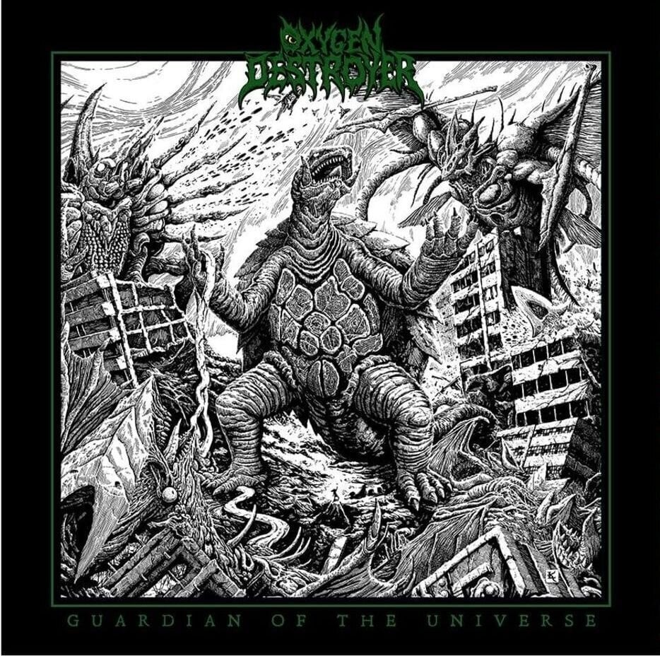LP plošča Oxygen Destroyer - Guardian Of The Universe (Green Marble Coloured) (LP)