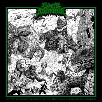 Vinila plate Oxygen Destroyer - Sinister Monstrosities Spawned By The Unfathomable Ignorance Of Humankind (Purple Coloured) (LP) - 1