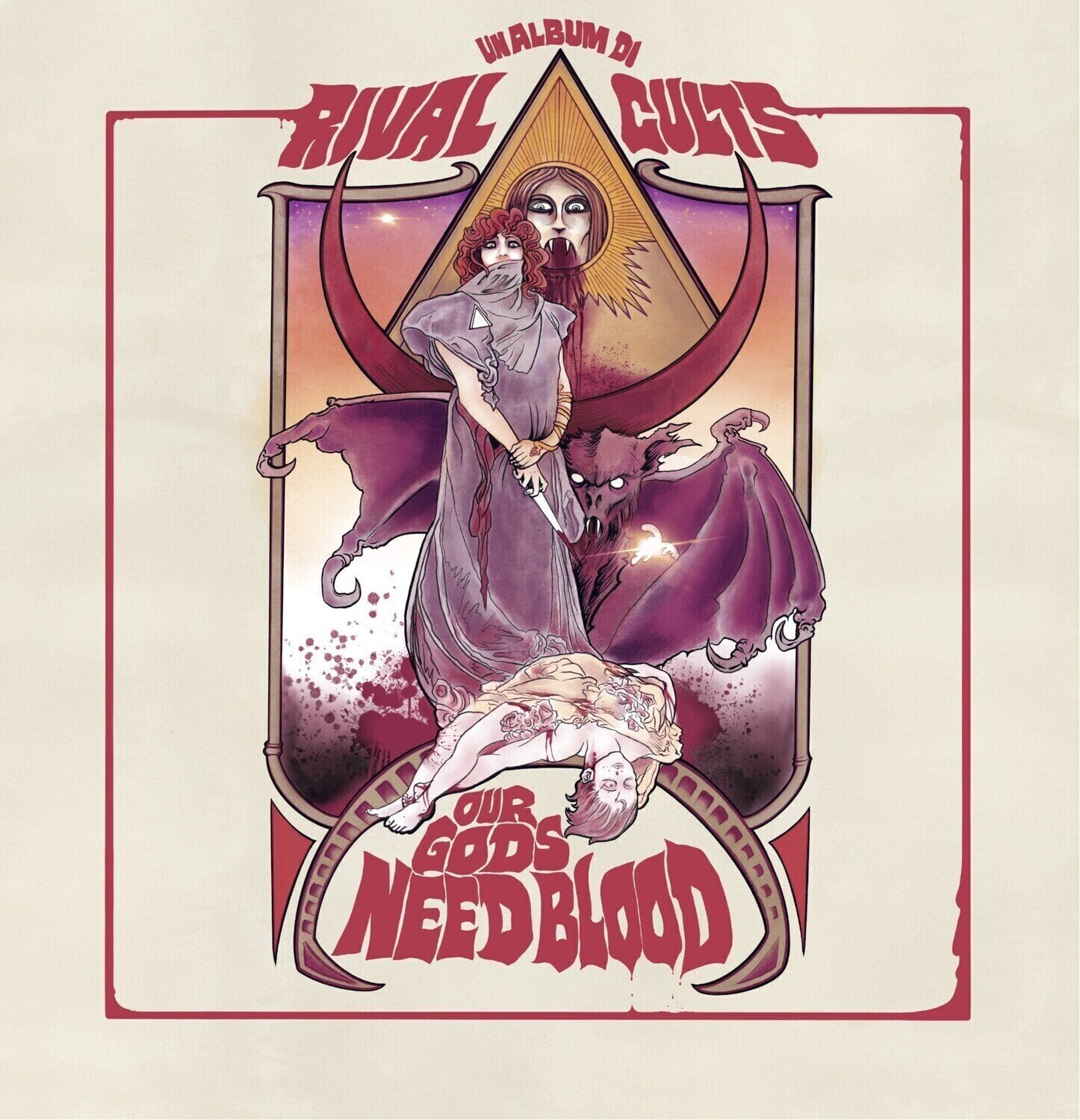 LP Rival Cults - Our Gods Need Blood (LP)