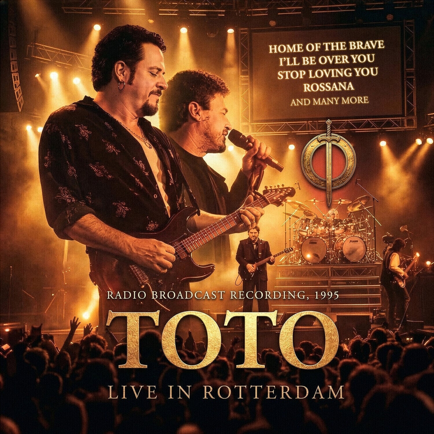 Vinüülplaat Toto - Live In Rotterdam (Yellow Coloured) (LP)
