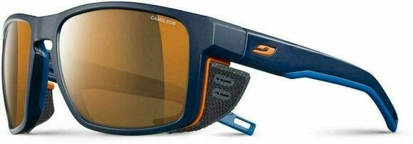 Óculos de sol para exterior Julbo Shield Reactiv Cameleon Blue/Blue/Orange Óculos de sol para exterior - 1