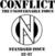 Disco de vinilo Conflict - Standard Issue Part 1 - 82-87 (Black/White Splatter Coloured) (LP)