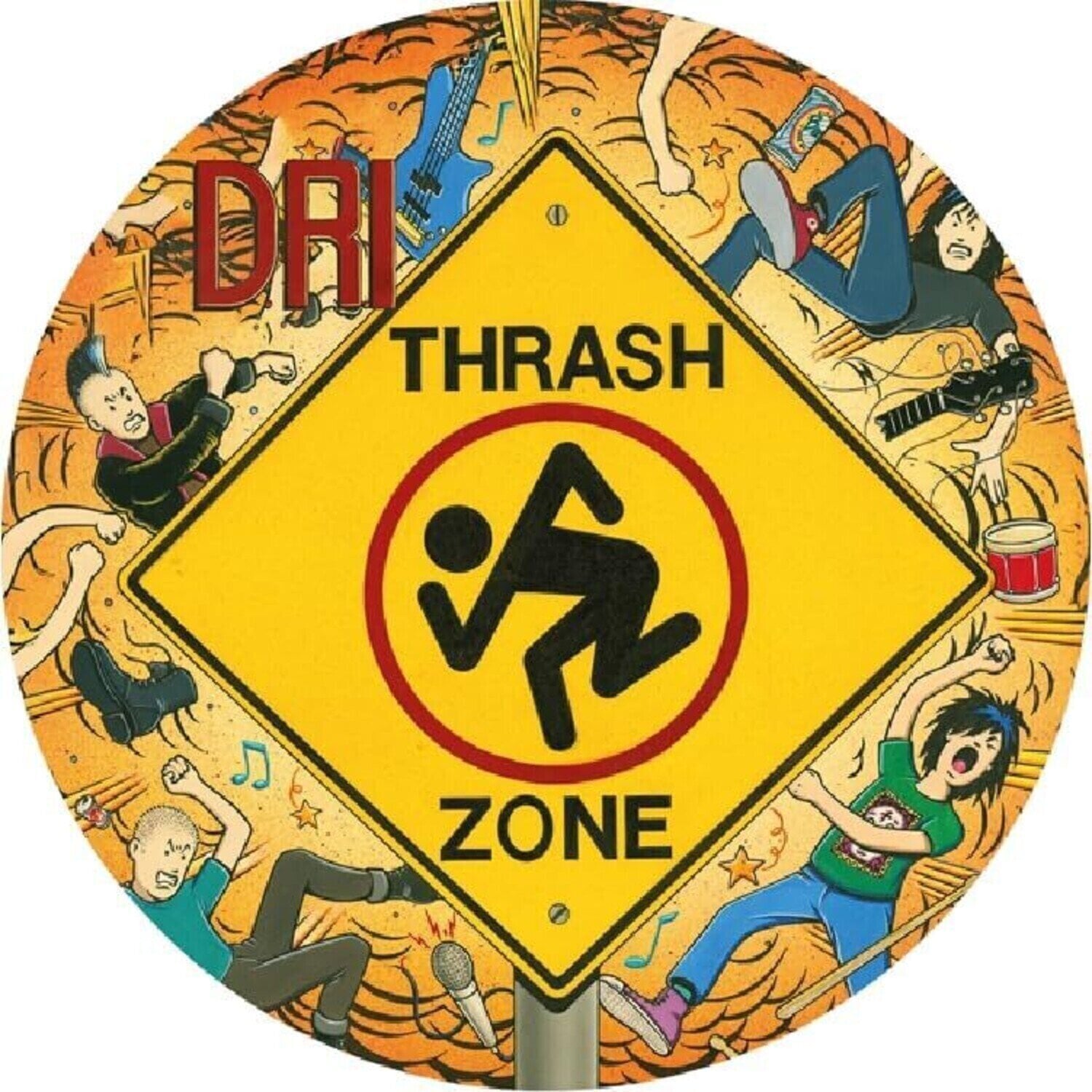 Disco de vinil D.R.I. - Thrash Zone (Reissue) (Limited Edition) (Picture Disc) (LP)