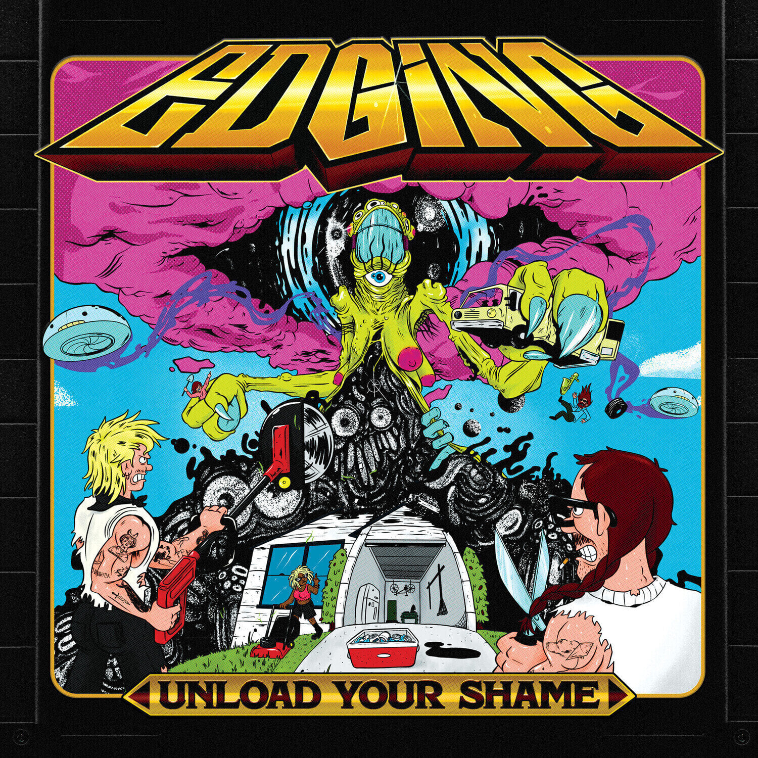 Disco de vinil Edging - Unload Your Shame (LP)