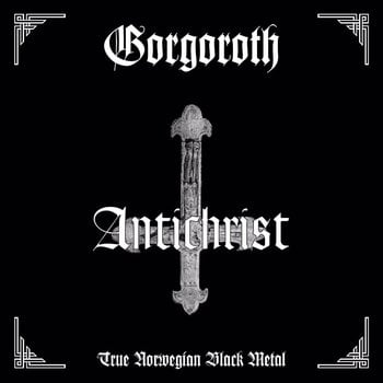 LP Gorgoroth - Antichrist (Reissue) (Limited Edition) (White/Black Coloured) (LP) - 1