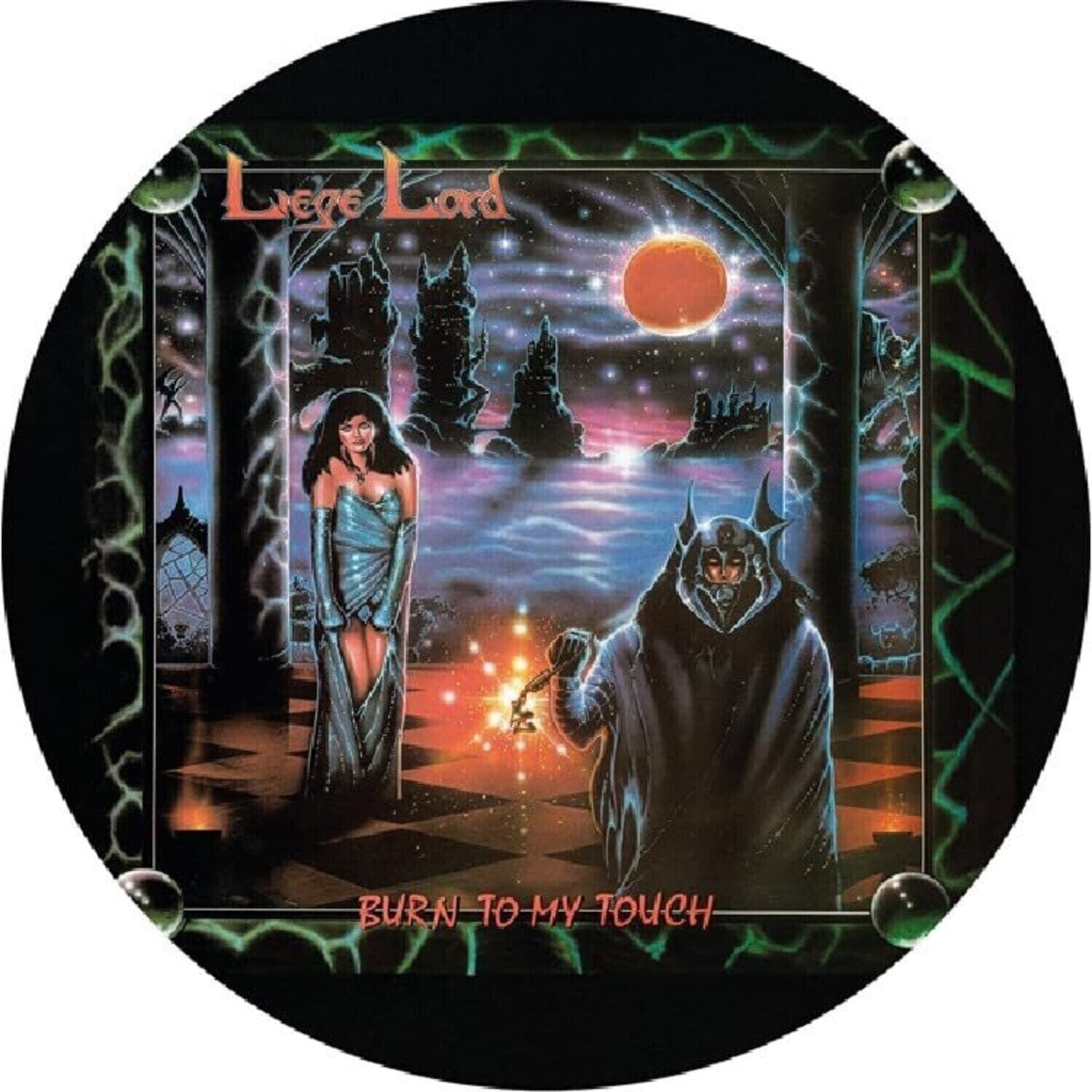 Disco de vinil Liege Lord - Burn To My Touch (Reissue) (Limited Edition) (Picture Disc) (LP)