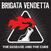 Disco de vinilo Brigata Vendetta - The Disease And The Cure (Evergreen W/ Black Splatter W/ Silkscreened B-Side) (LP)