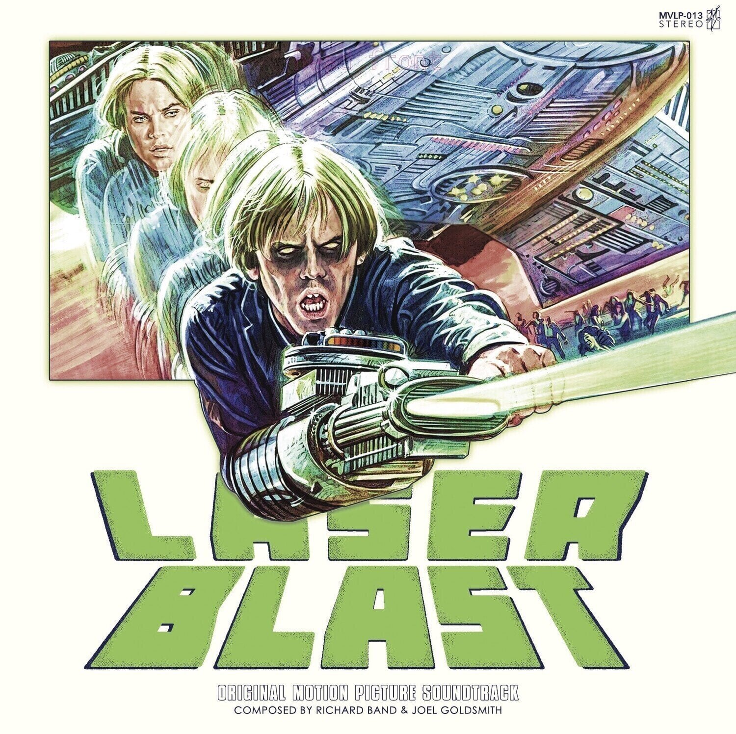 LP Richard Band & Joel Goldsmith - Laserblast: Original Motion Picture Soundtrack (1978) (Remastered) (Limited Edition) (LP)