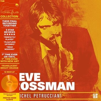 Disco in vinile Steve Grossman - With Michel Petrucciani (Limited Edition) (Orange Coloured) (LP) - 1