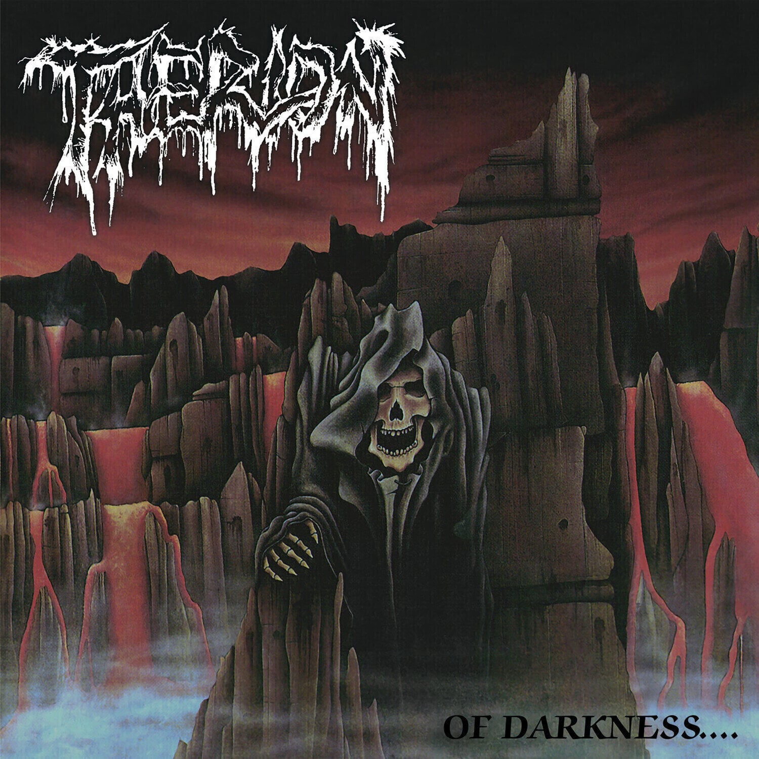 Schallplatte Therion - Of Darkness (35th Anniversary/Limited Edition) (Blue Marble Coloured) (LP)