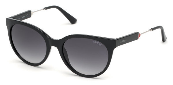 Lifestyle očala Guess GU7619-F 01B 55 Shiny Black/Gradient Smoke S Lifestyle očala