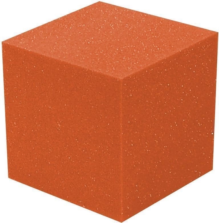 Absorbent foam panel Mega Acoustic Cube 18 Red