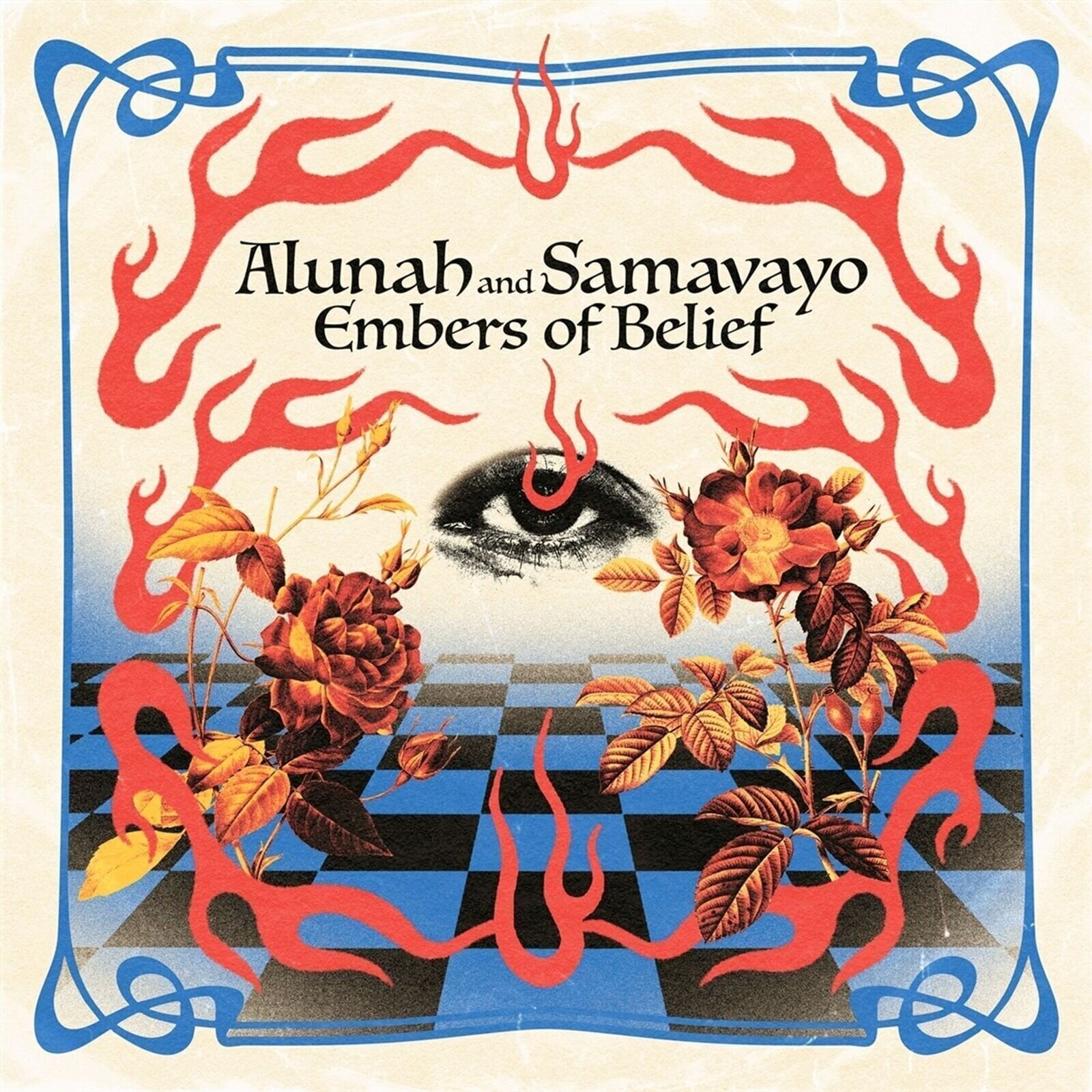 Disco de vinilo Alunah & Samavayo - Embers Of Belief (Limited Edition) (Transparent Orange Coloured) (LP)
