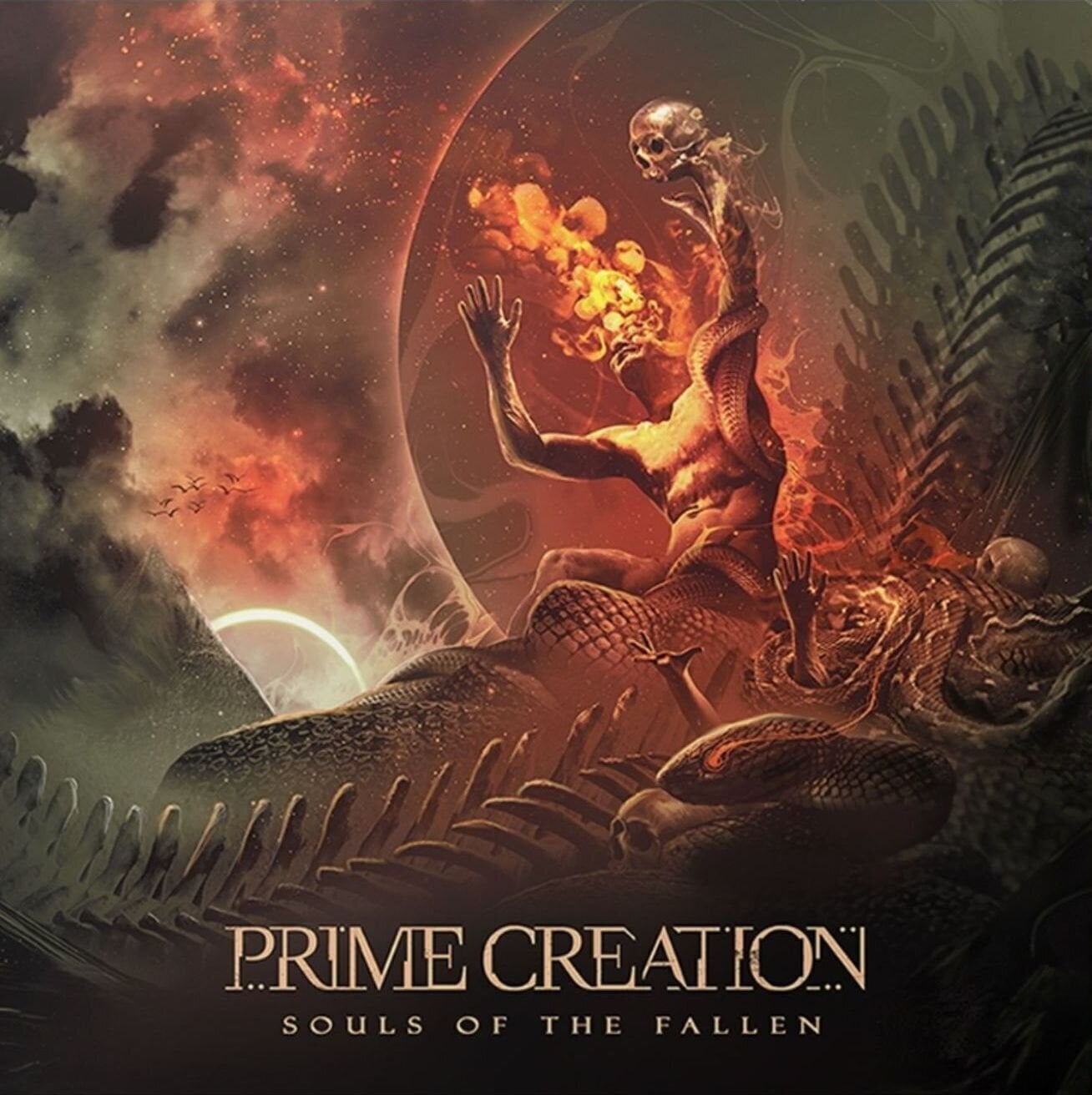LP deska Prime Creation - Souls Of The Fallen (Dying Sun Coloured) (LP)