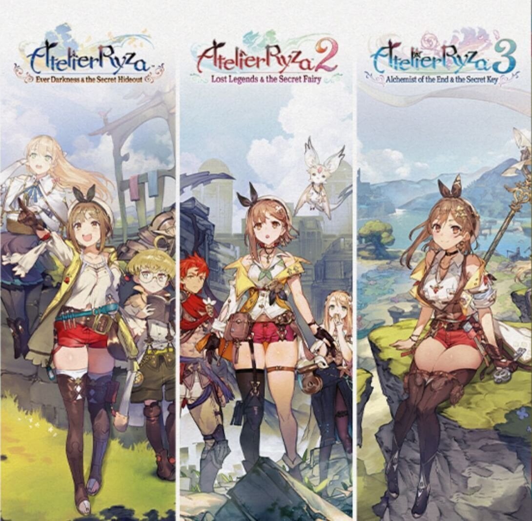 Disc de vinil Various Artists - Atelier Ryza Trilogy (Lemon/Red/Light Blue Coloured) (3 LP)