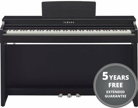 Piano numérique Yamaha CLP-525 B BK WN - 1