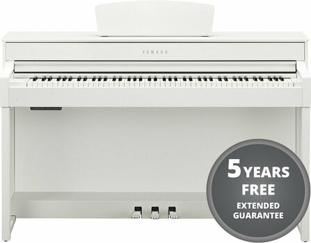Digital Piano Yamaha CLP-535 WH - 1