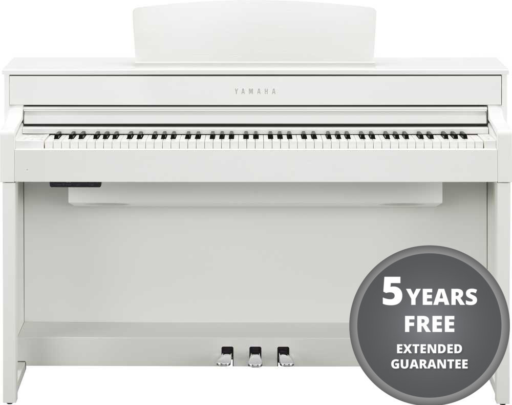 Pianino cyfrowe Yamaha CLP-575 WH