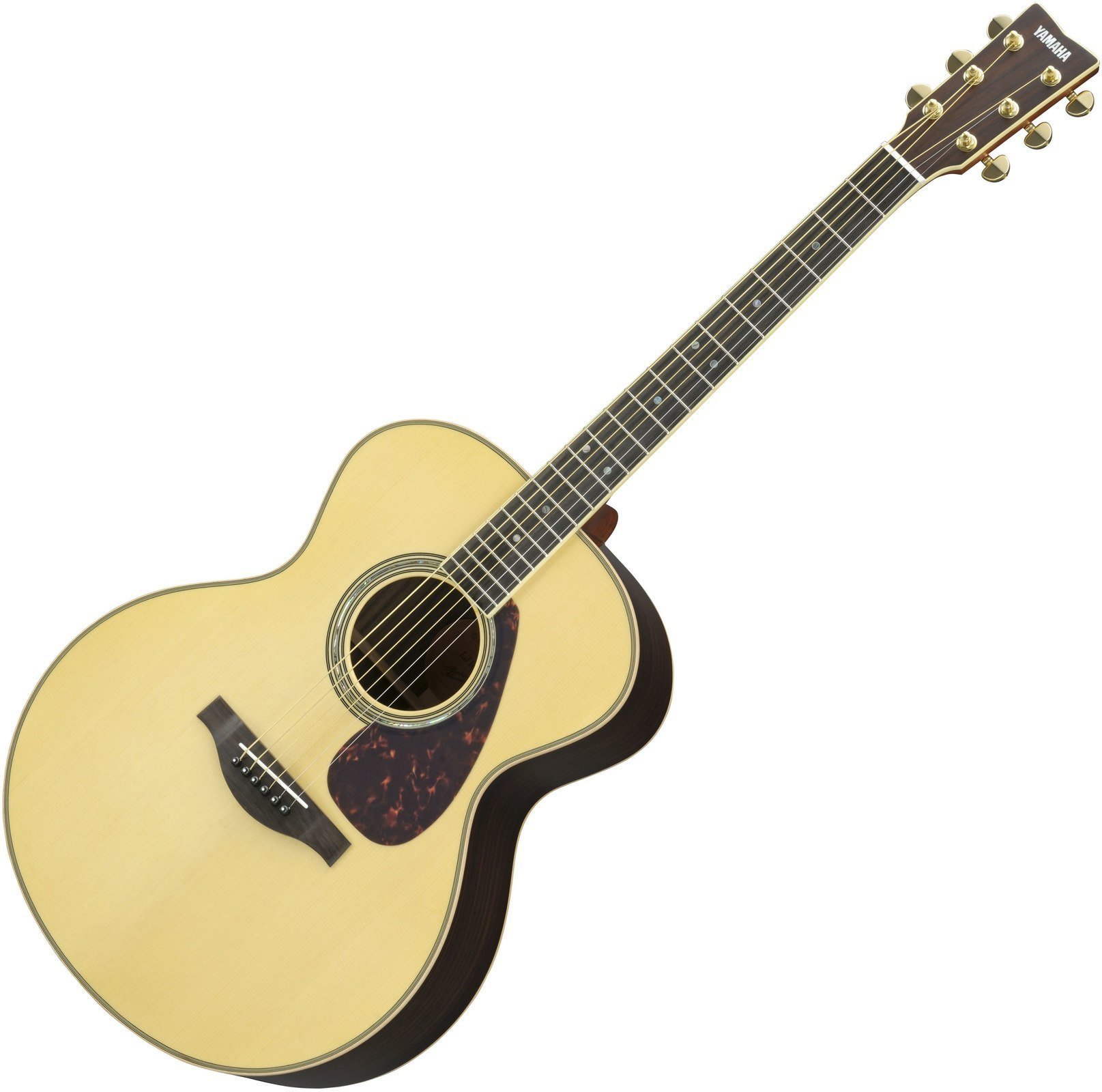 Jumbo elektro-akoestische gitaar Yamaha LJ 16 A.R.E. Natural