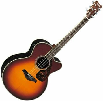 elektroakustisk gitarr Yamaha LJ 16 A.R.E. BS Brown Sunburst - 1