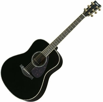 electro-acoustic guitar Yamaha LL 16 D A.R.E. BL Black - 1