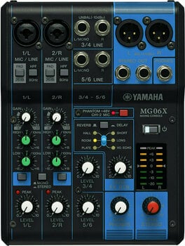 Analogový mixpult Yamaha MG06X