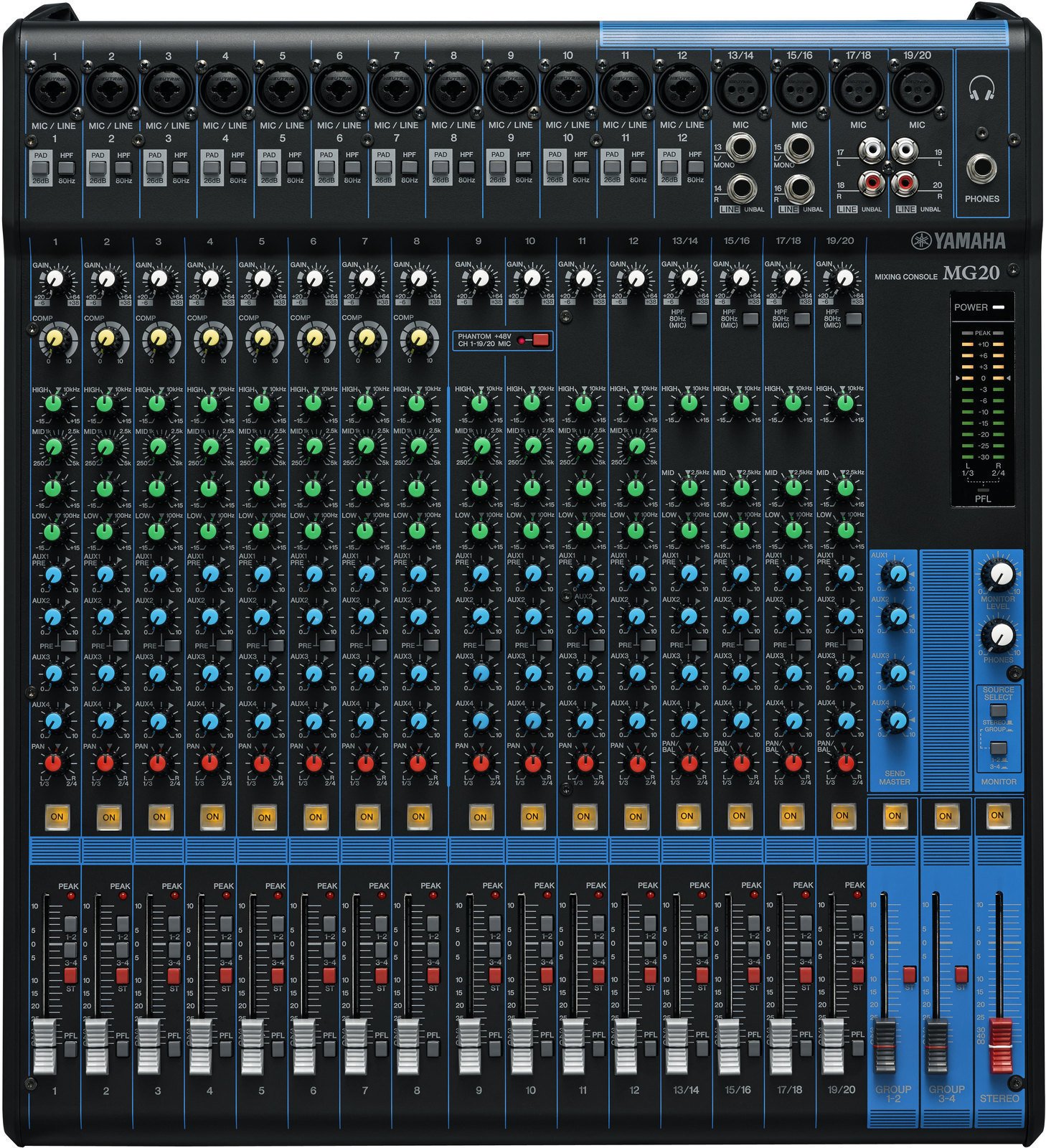 Mixningsbord Yamaha MG20