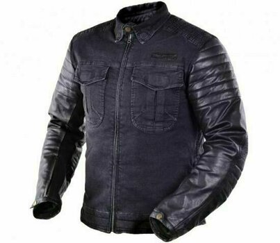 Tekstiljakke Trilobite 964 Acid Scrambler Denim Jacket Black 3XL Tekstiljakke - 1