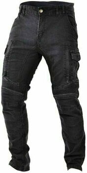 Motorcykel-jeans Trilobite 1664 Acid Scrambler Black 44 Motorcykel-jeans - 1
