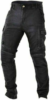 Motorcykel-jeans Trilobite 1664 Acid Scrambler Black 40 Motorcykel-jeans - 1