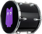 NRG Stadium Pulse Cheering Drum 14" Black Force