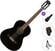 Chitarra Classica Fender CN-60S WN Standard SET 4/4 Black Chitarra Classica